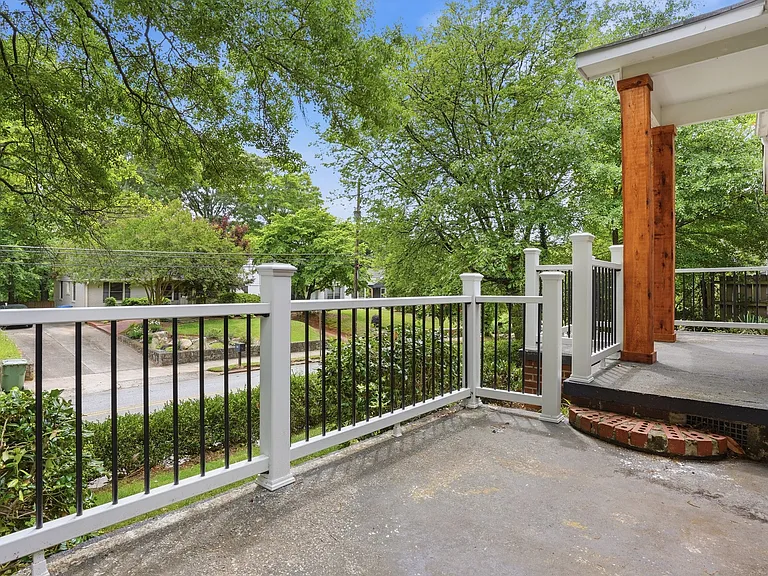 Large front porch
