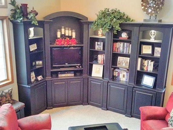 Living room could be used as formal or informal with space for a flatscreen tv.