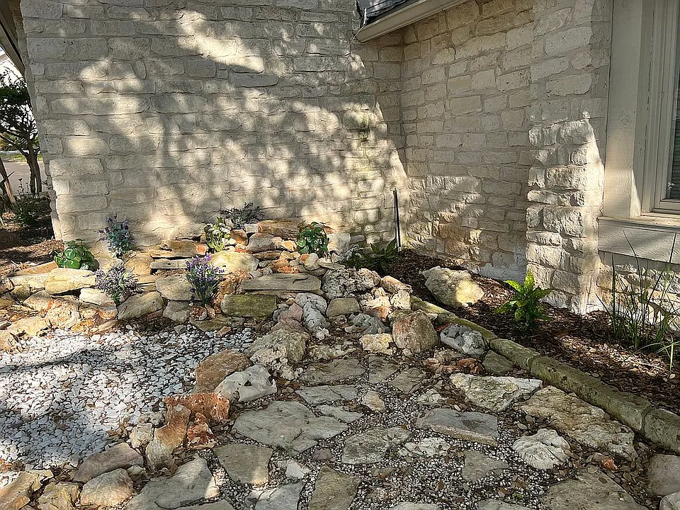 Stone Dry Riverbed