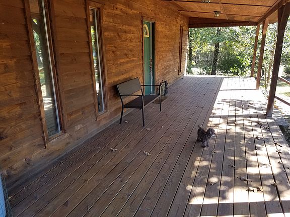 covered front deck
