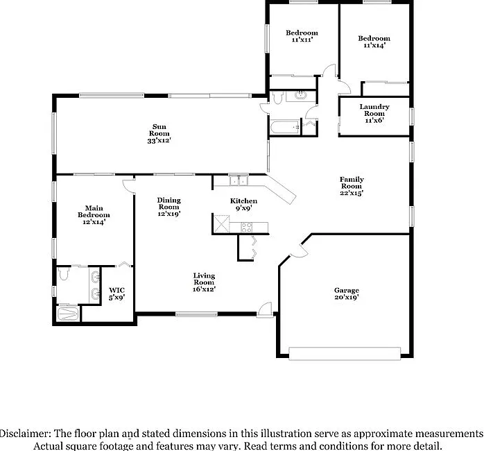 3 bed, 2.0 bath, 1736 sqft, $2,060 — Photo 2