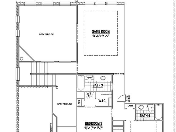 Plan 1641 2nd Floor