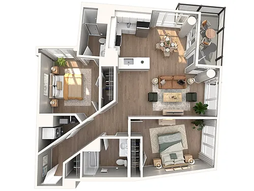 Floor plan B01