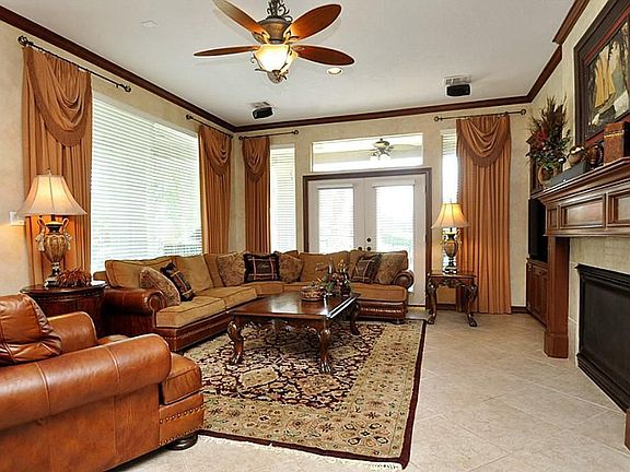 Family Room opens to patio .