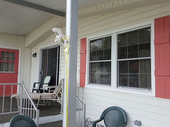 Covered front porch