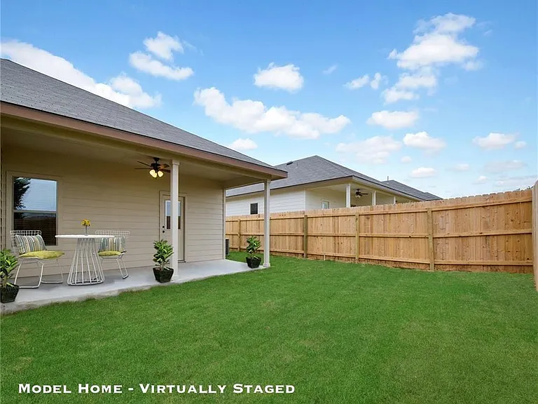 NOT actual picture of backyard. A LIKE PHOTO of type of covered patio