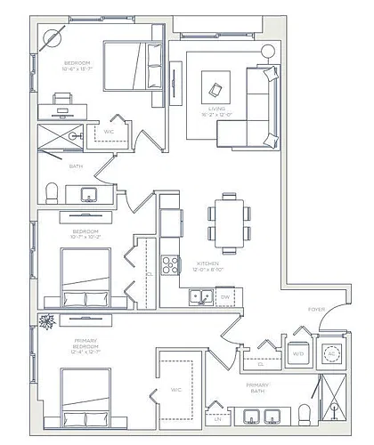 Floor plan East - C1