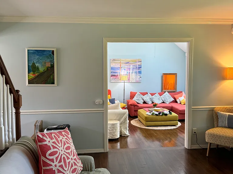 Foyer into family room
