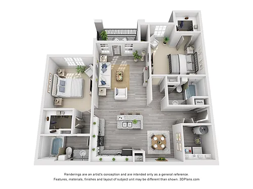 Floor plan The Blue Beech