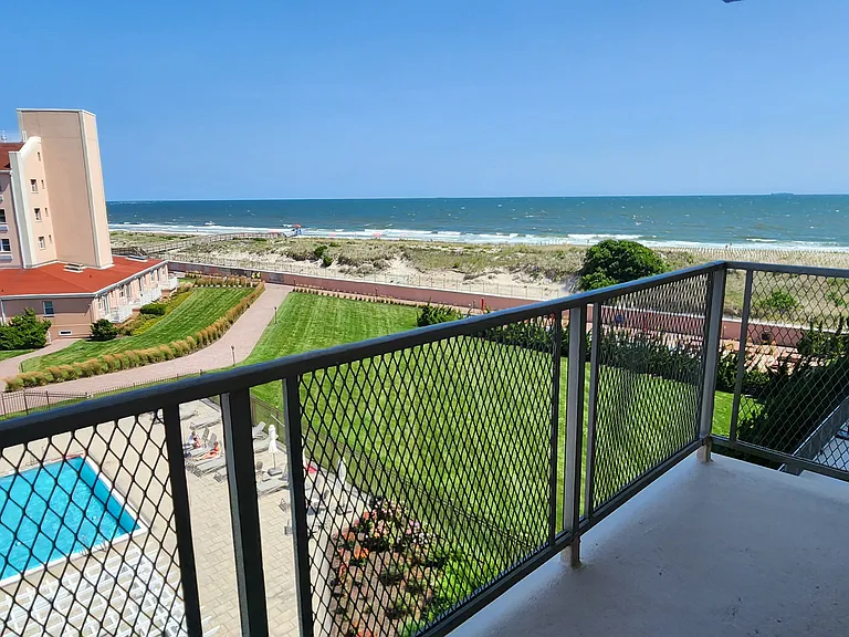 View from private terrace