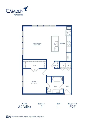 Floor plan A2 Villas