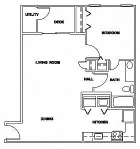 Floor plan The Brightleaf GW 700