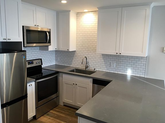 New kitchen, with brand new stainless steel appliances
