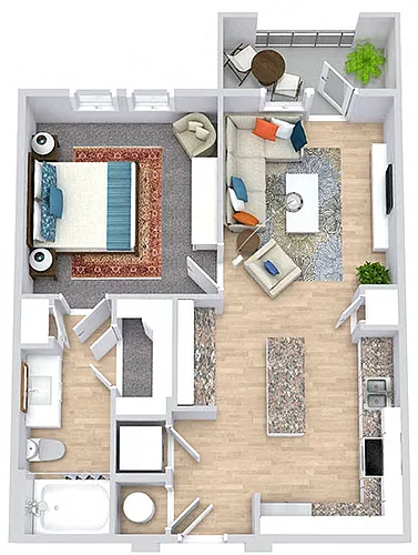 Floor plan Husky
