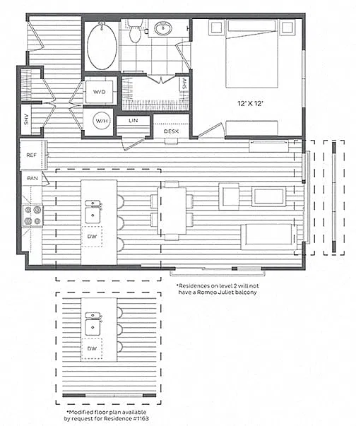 Floor plan 1I