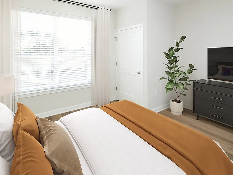 Upgrade Collection I bedroom with hard surface flooring