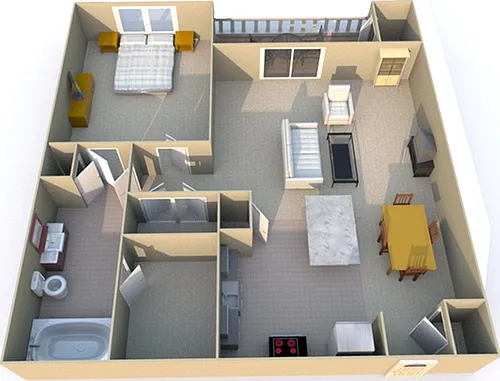 Floor plan West Chase