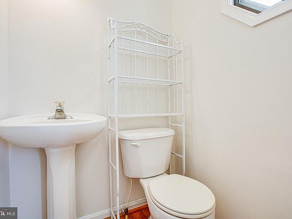 Main level half bath