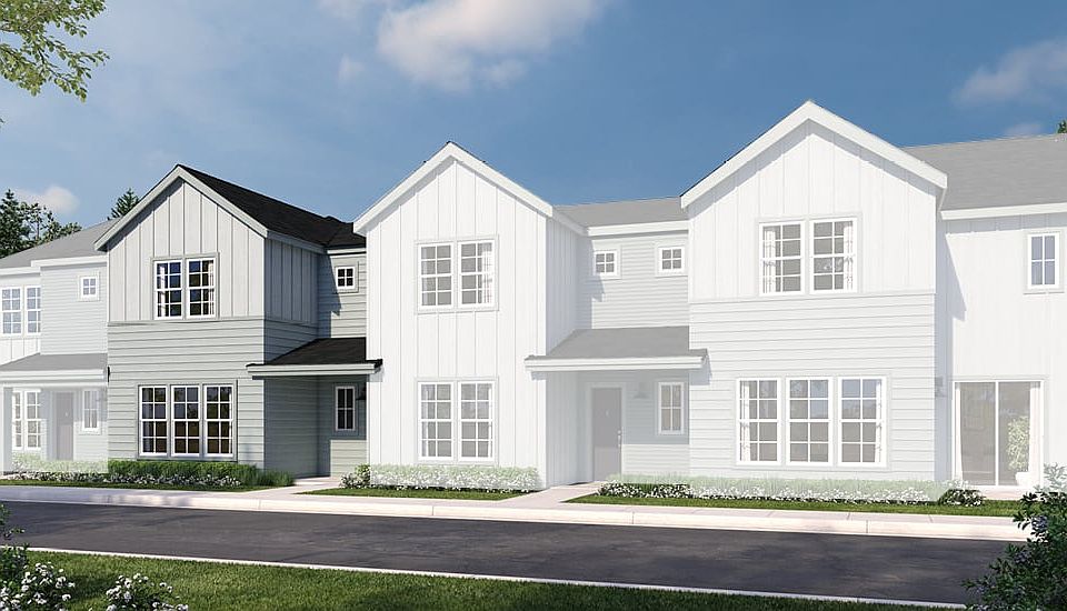 Modern Farmhouse Exterior 4 Plex