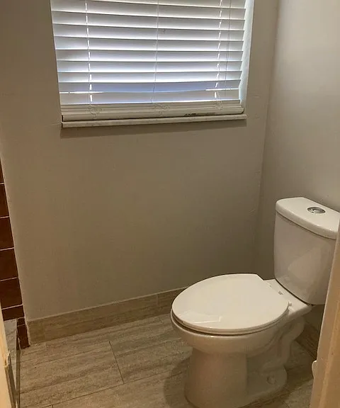 New tiles throughout master bath