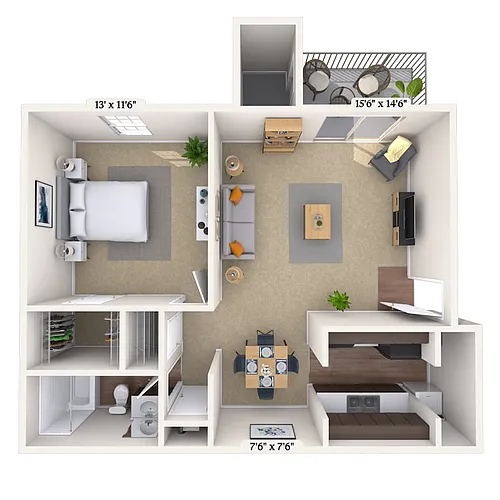 Floor plan The Hampton