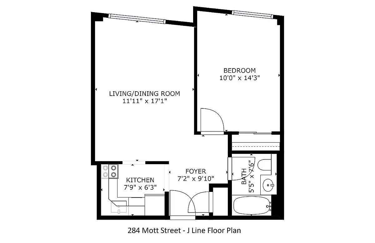 Building Photo - 284 Mott St #2J