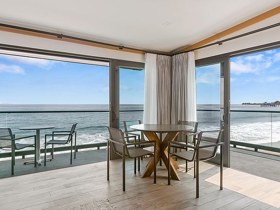 Dine indoor or outdoors in your own private suite