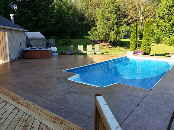 Pool was redone a year ago.