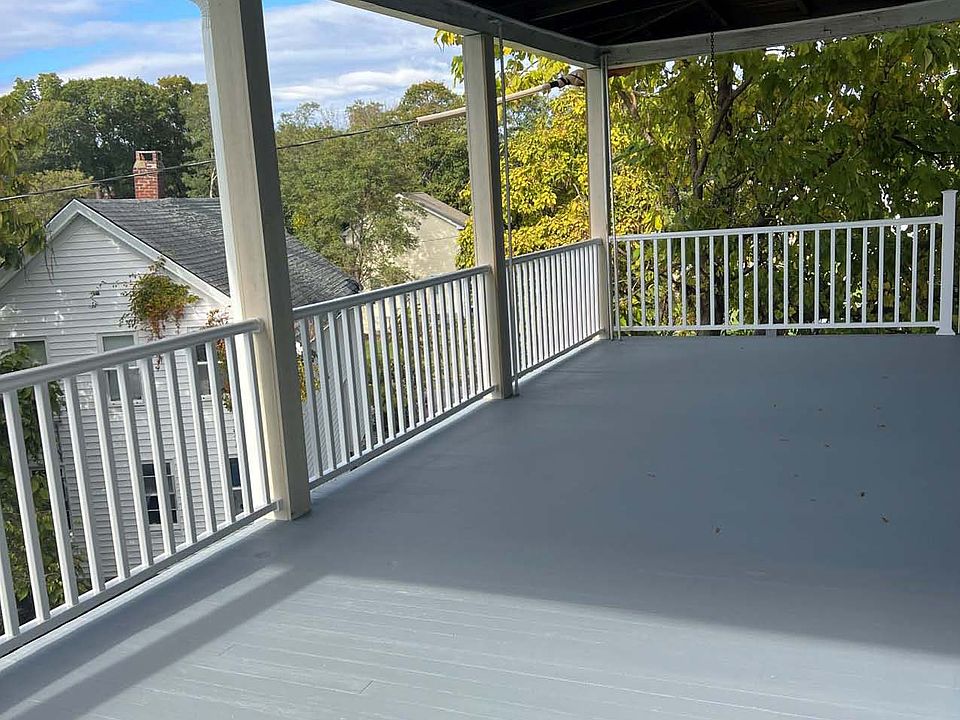 Rear deck
- Spacious
- Oversees Taunton river
- Beautiful sunsets