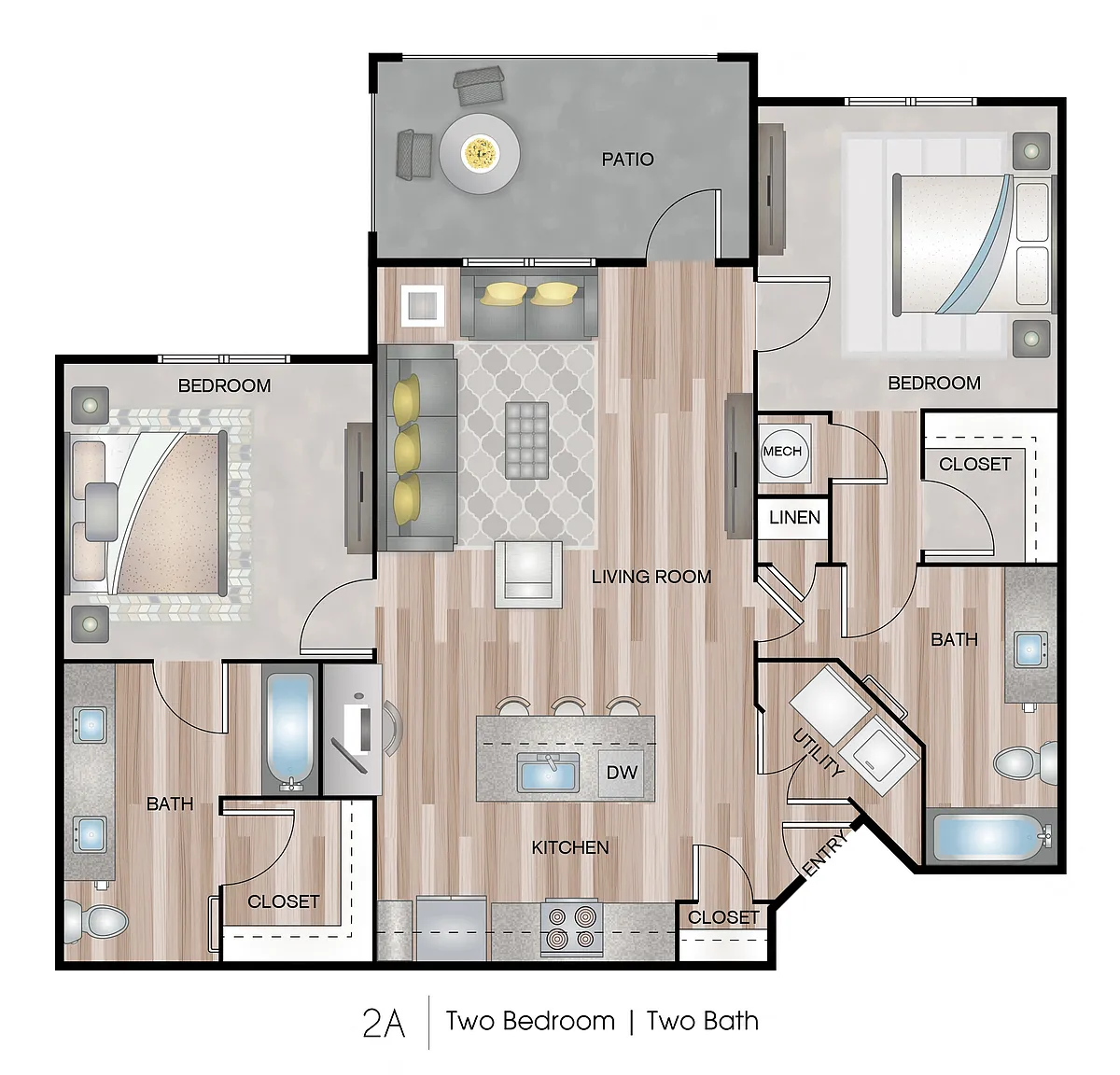 Floor plan 2A