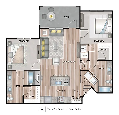 Floor plan 2A