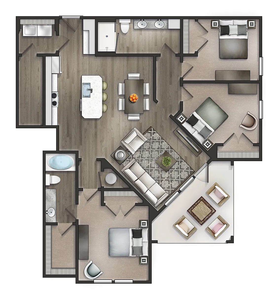 Floor plan Avanti D