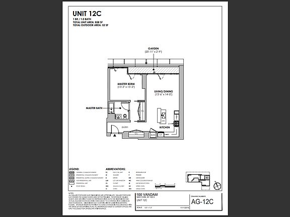 2nd image of 100 Vandam St #12C