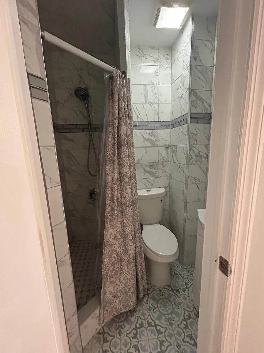 bathroom - 763 Communipaw Ave #2