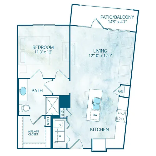 Floor plan AA11S