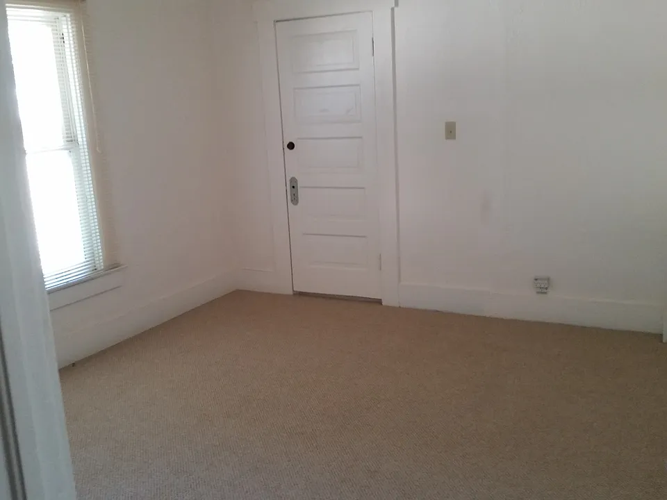 Large 2nd bedroom with locking closet and window providing great light.