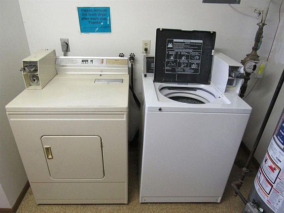 Coin operated laundry