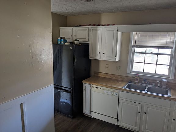 Kitchen with window.
