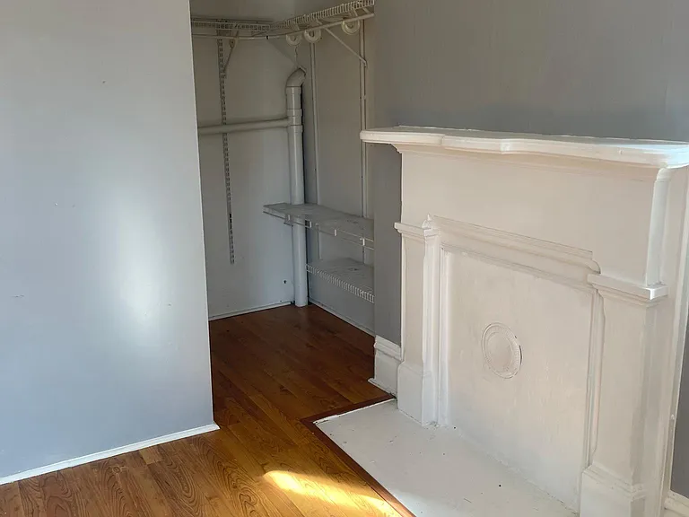 Bedroom with walk-in closet
