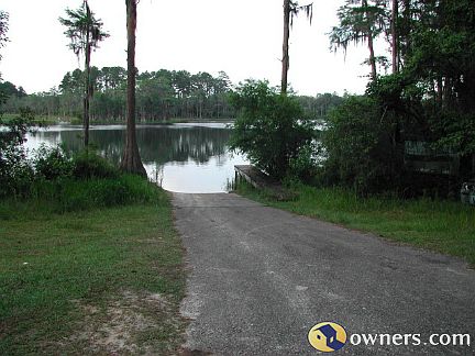 Community boat ramp