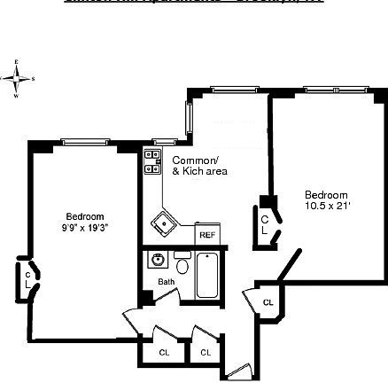 2nd image of 210 Clinton Ave APT 5H