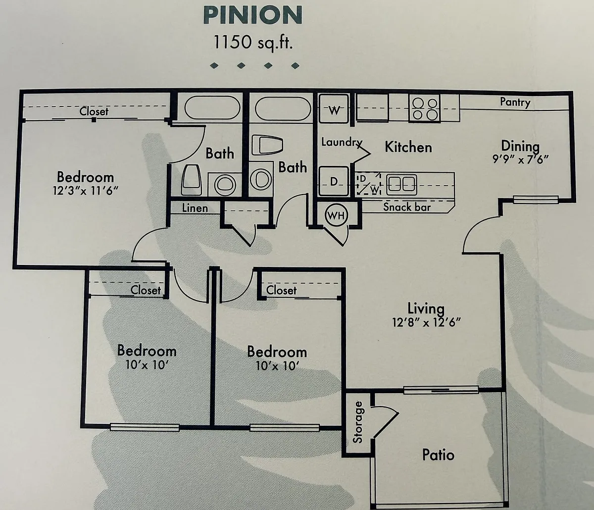 Floor plan Pinion