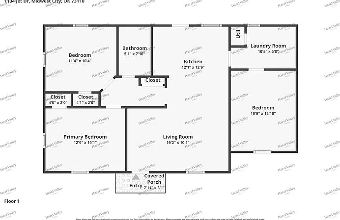 3 bed, 1.0 bath, 920 sqft, $1,245 — Photo 2