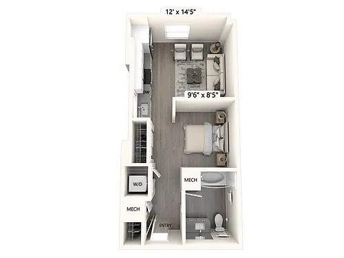 Floor plan S2U