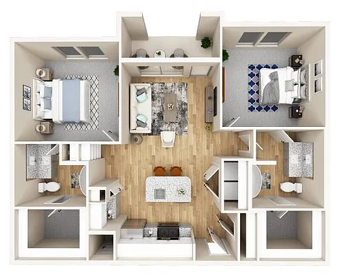 Floor plan B1