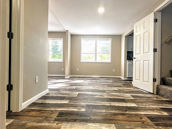 Dining room and entry for bedrooms and main floor bathroom