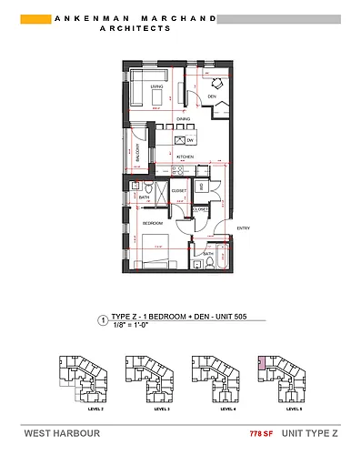 Floor plan 2 bd Z