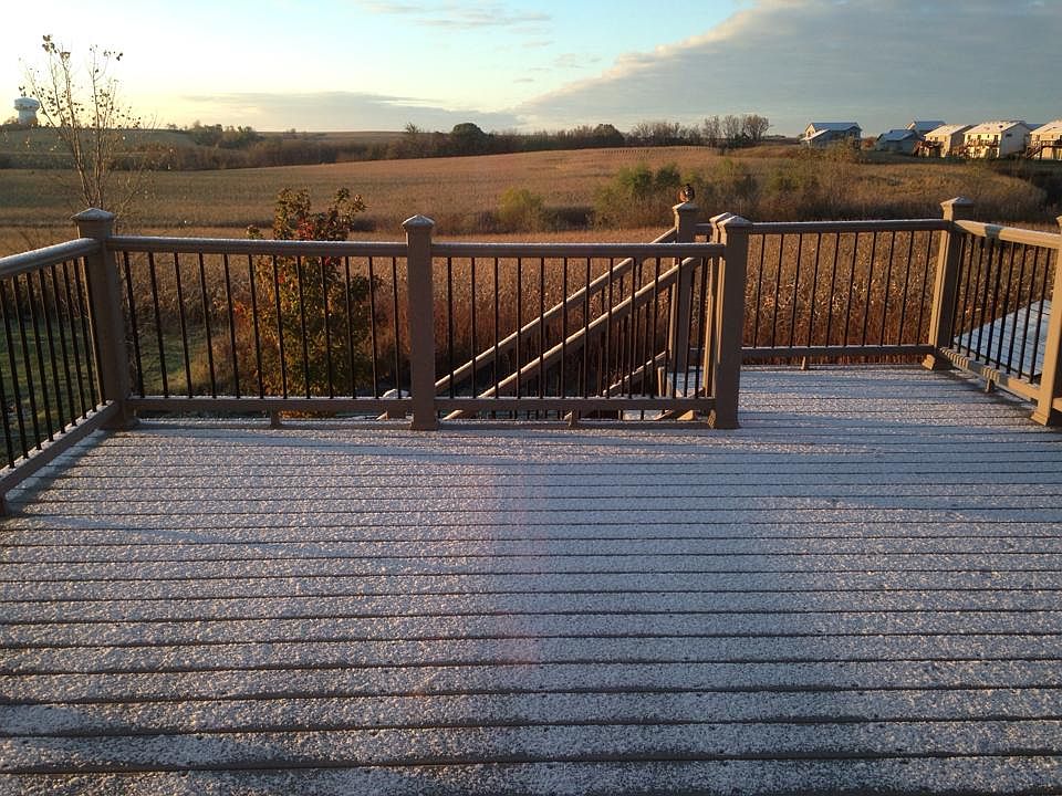 Panoramic view off back deck