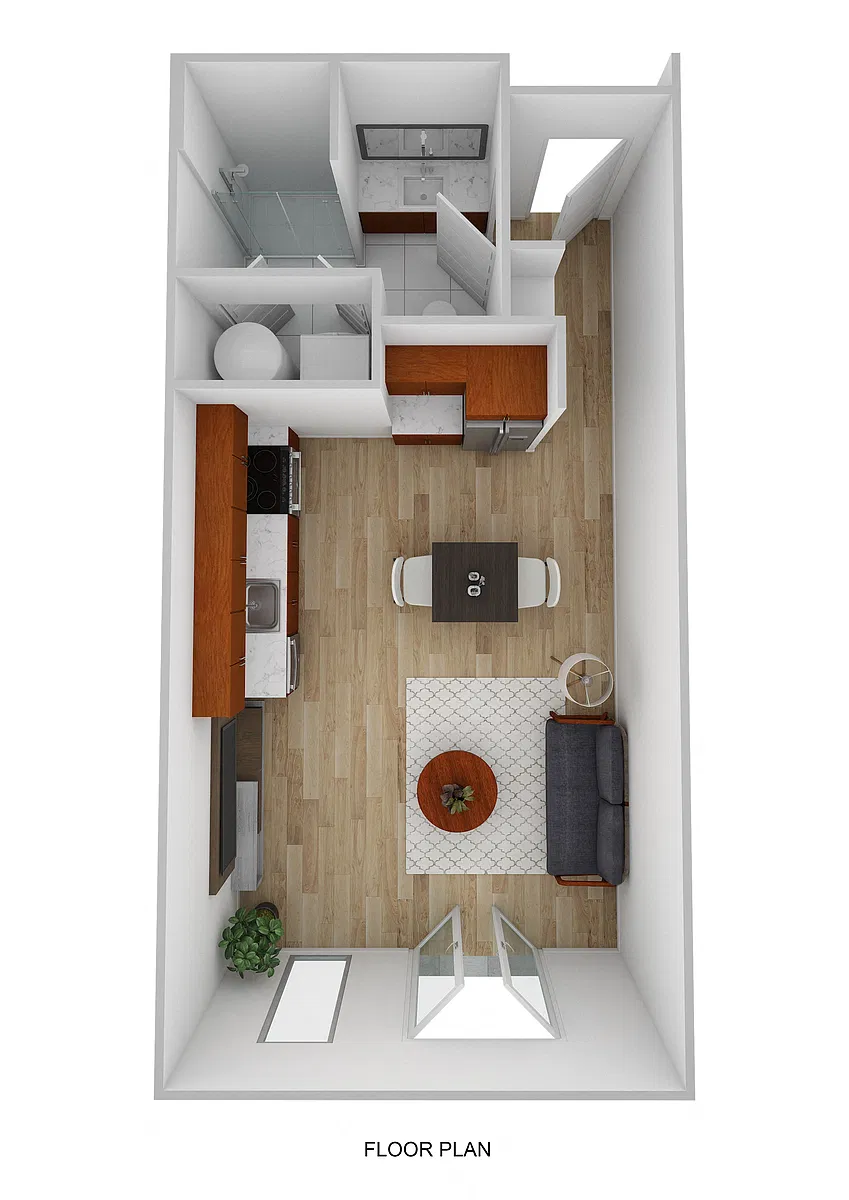 Floor plan E1