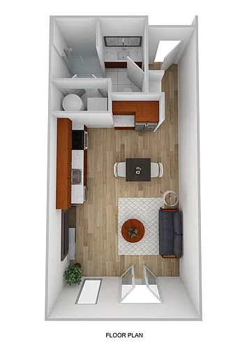 Floor plan E1